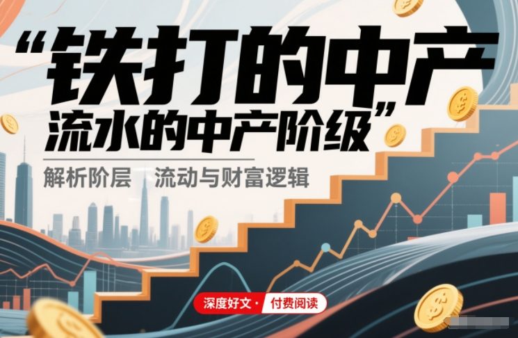 付费文章：铁打的中产，流水的中产阶级-立业有术