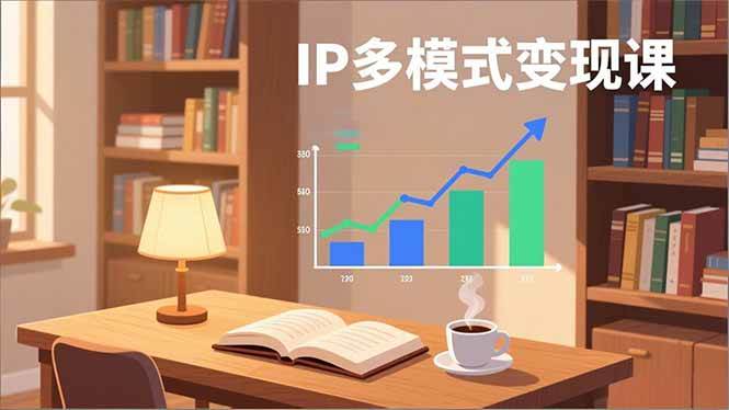 （17014期）IP多模式变现课，广告分成、种草激励、Live图带货，开拓多元收入，副业稳定月入过万-立业有术