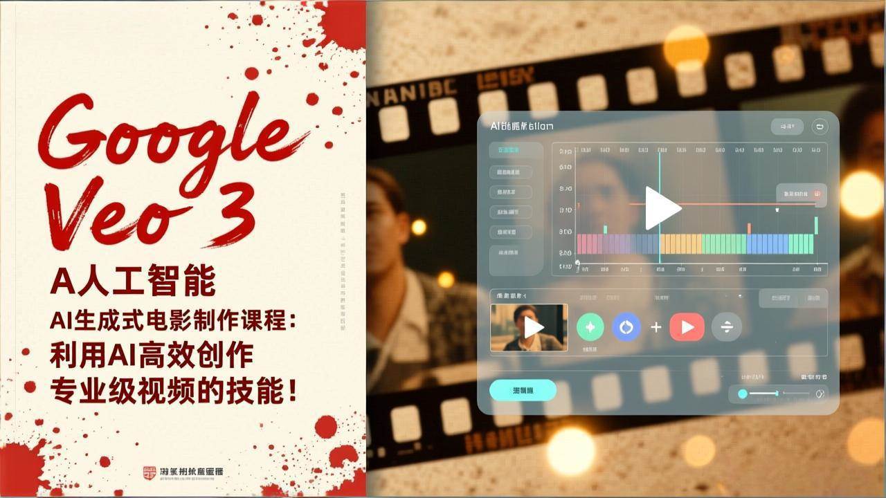 （17032期）Google Veo 3人工智能AI生成式电影制作课程：利用AI高效创作专业级视频的技能！-立业有术