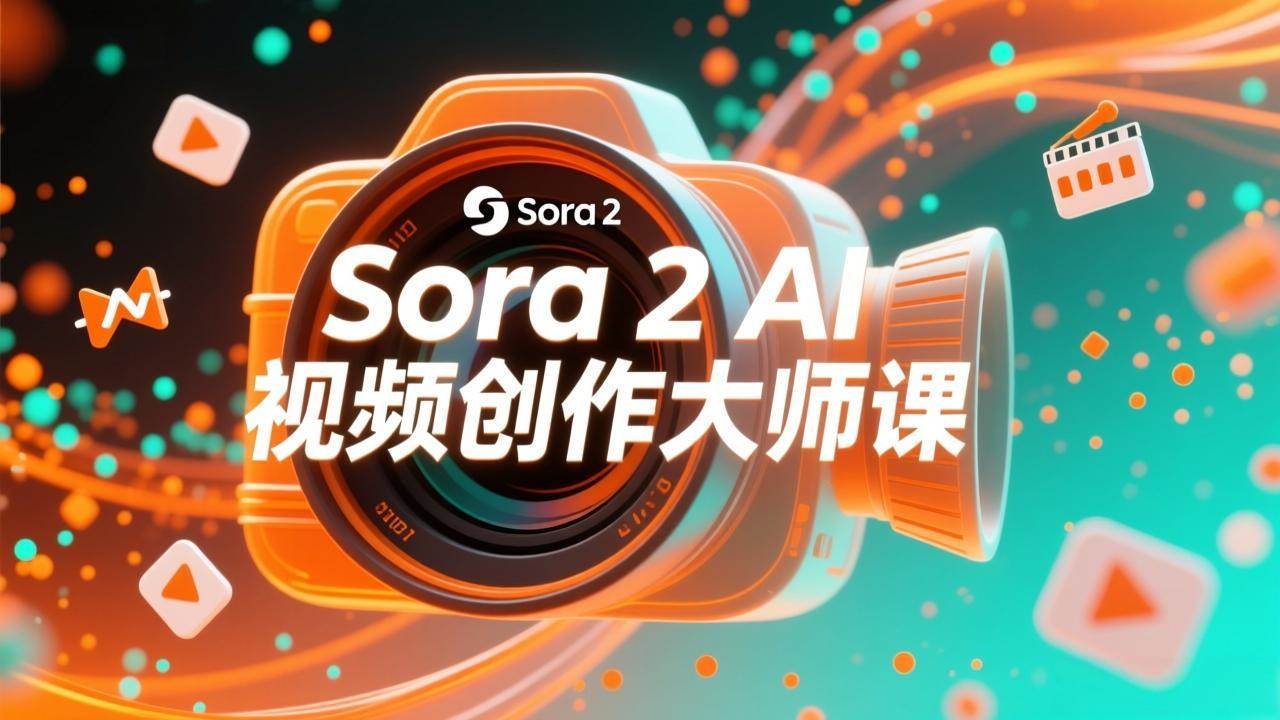 （17081期）如何利用Sora 2创建流行AI人工智能视频大师班教程：掌握创作全流程，产出百万播放内容-立业有术