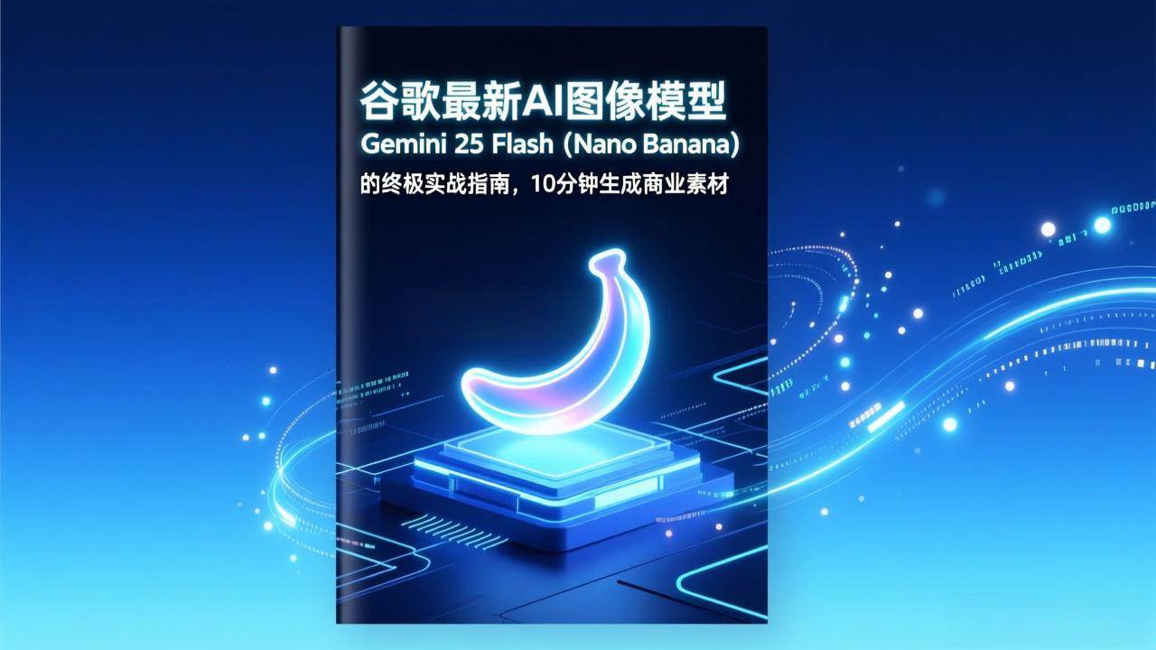 （17111期）谷歌最新AI图像模型Gemini 2.5 Flash（Nano Banana）的终极实战指南，10分钟生成商业素材-立业有术