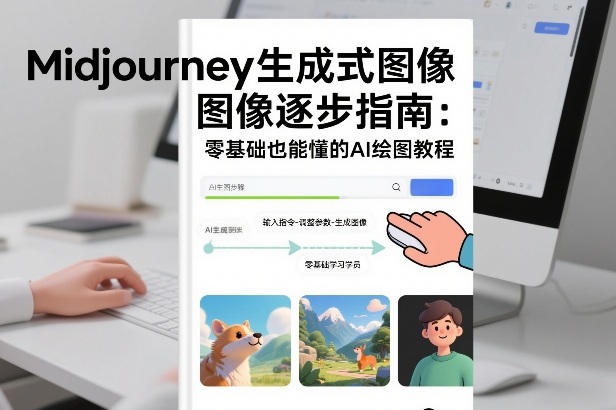 Midjourney生成式图像逐步指南：零基础也能懂的AI绘图教程-立业有术