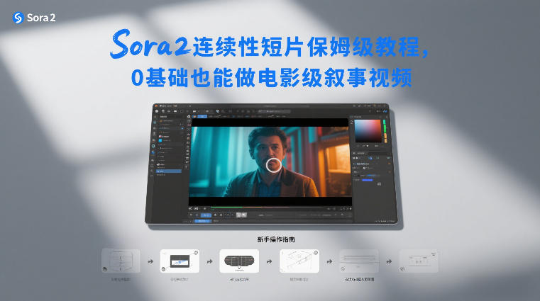 Sora2连续性短片保姆级教程，0基础也能做电影级叙事视频-立业有术