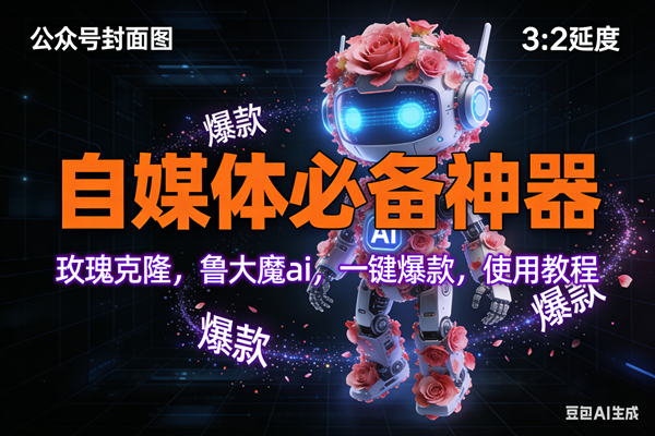 （17334期）玫瑰克隆工具，ai鲁大魔，自媒体必备神器，一键爆款神器，详细教程。-立业有术