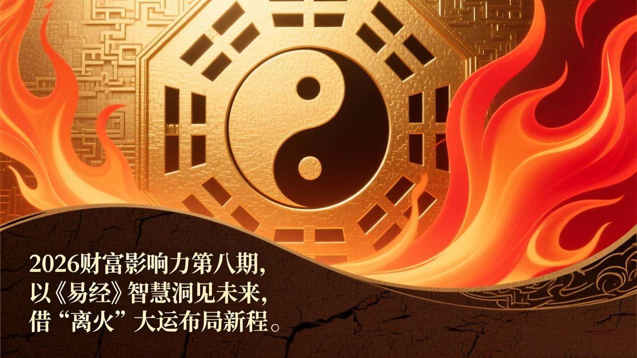 （17418期）2026财富影响力第八期，以《易经》智慧洞见未来，借“离火”大运布局新程-立业有术