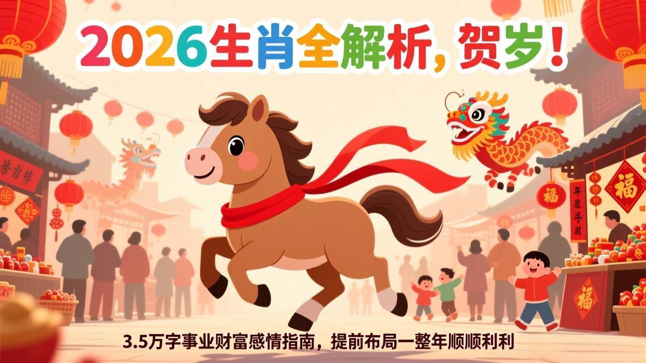 （17428期）付费文章：贺岁！2026生肖全解析，3.5万字事业财富感情指南，提前布局一整年顺顺利利-立业有术
