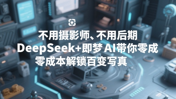 不用摄影师、不用后期，DeepSeek+即梦AI带你零成本解锁百变写真！-立业有术