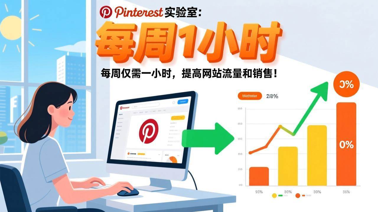 （17505期）Pinterest实验室：每周仅需一小时，提高网站流量和销售！-立业有术