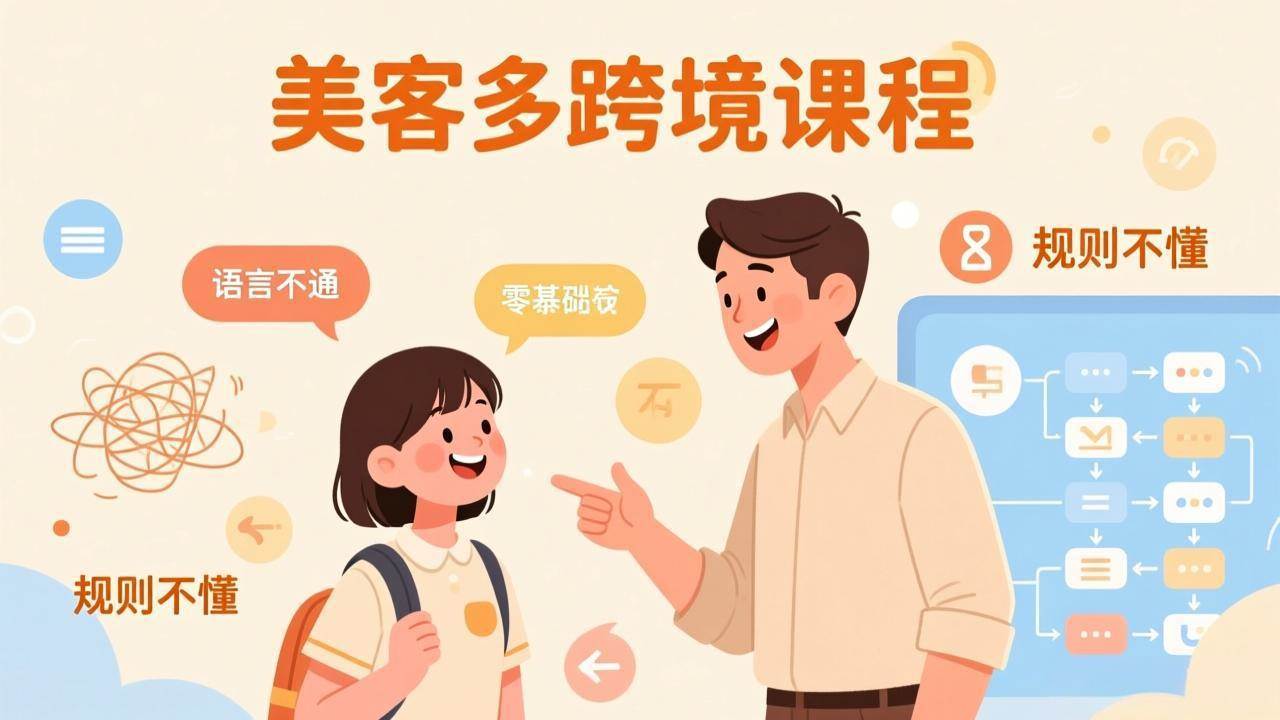 （17503期）怕语言不通、怕不懂规则？零基础小白也能做的美客多跨境课，手把手带你美客多开店稳赚-立业有术