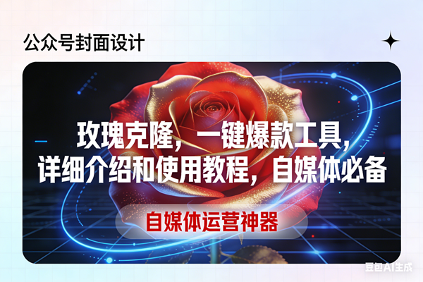 （17578期）玫瑰克隆工具，ai鲁大魔，自媒体必备神器，一键爆款神器，详细教程。-立业有术