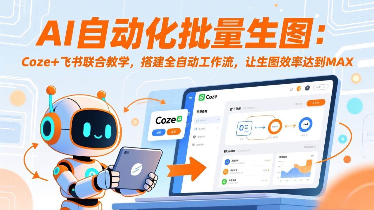 （17575期）AI自动化批量生图：Coze+飞书联合教学，搭建全自动工作流，让生图效率达到MAX-立业有术